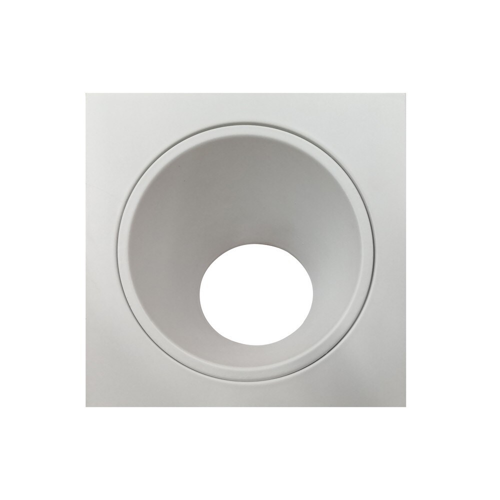 Netlighting Brandon Recessed Downlight Square 1 x GU10 (Max 12W) Matt White