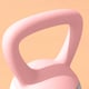 image 8 of SPORTNOW 4KG Kettlebell with Soft Body and Non-Slip Handle, Pink and Grey | Pink | Pink and Grey