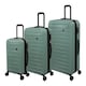 image 1 of IT Luggage Legion Frozen Matcha Expandable 3pc Suitcase Set with TSA Lock Green