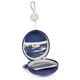 image 2 of boppi Tiny Trekker Keychain Pouch - PENGUIN - Blue BB115G