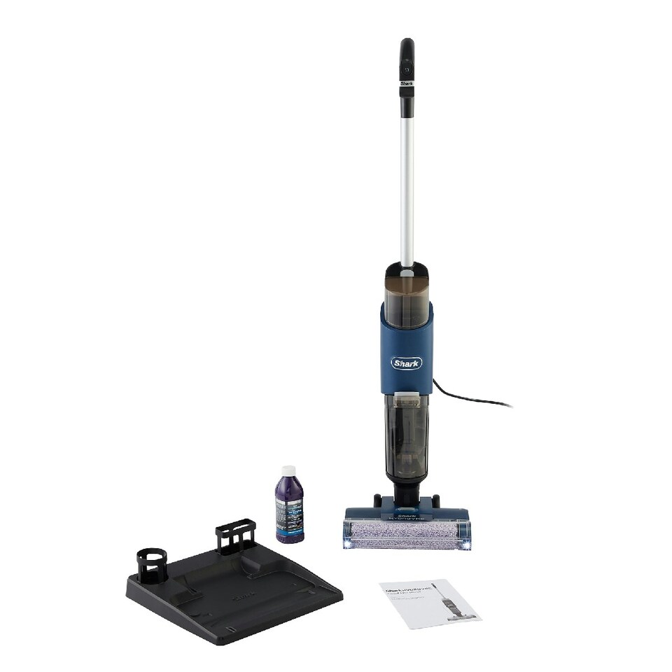 image 1 of Shark HydroVac Corded Hard Floor Cleaner in Navy Blue WD110UK