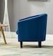 image 3 of Velvet Fabric Tub Chair Armchair Club Chair