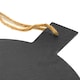 image 4 of Argon Tableware Round Slate Serving Paddle - 34cm Grey