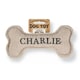 image 1 of History & Heraldry Pre-Personalised Squeaky Bone Dog Toy - Charlie