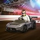 image 2 of AIYAPLAY Maserati GT2 Licensed 12V Electric Car for Kids, Kids' Electric Ride on with Suspension System, Remote Control, USB, Music, Horn, Lights, Auxiliary Wheels, for Ages 3-5 Years, Grey