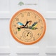 image 1 of Marco Paul 30cm Multicoloured Bird Design Clock and Thermometer Multi