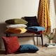 image 5 of Catherine Lansfield Cosy Ribbed Faux Fur Soft 130x170 cm Blanket Throw Mustard Yellow | Mustard