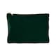 image 1 of Bagbase Plain Velvet Accessory Bag - Dark Emerald - L | Green