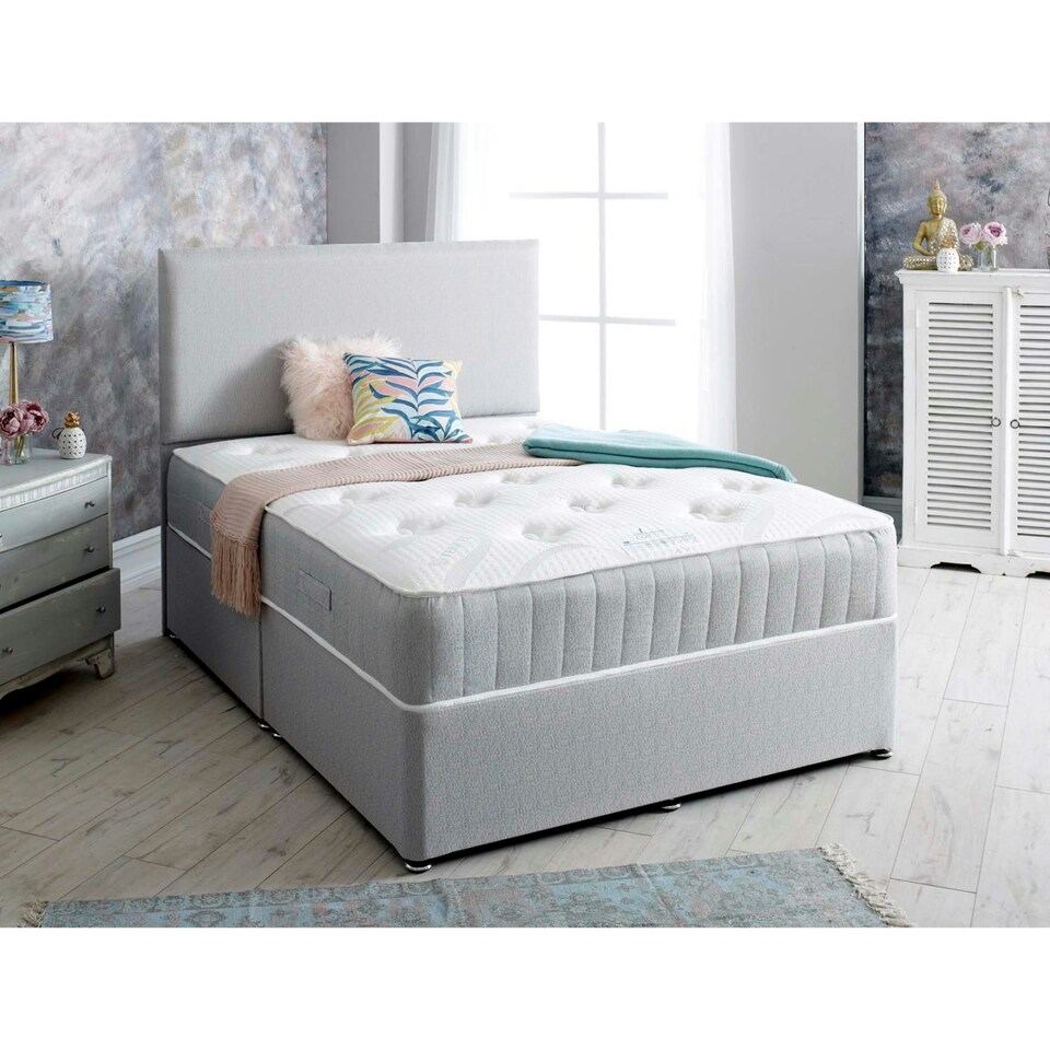 Lily 1000 Pocket Medium Mattress 23cm Single White | Single