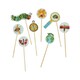 image 2 of The Very Hungry Caterpillar Photobooth Props (Pack of 8) - Multicoloured - One Size Multi