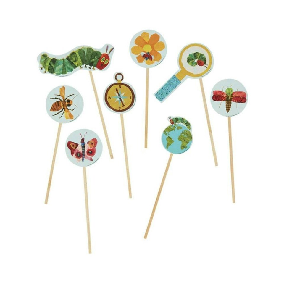 image 1 of The Very Hungry Caterpillar Photobooth Props (Pack of 8) - Multicoloured - One Size Multi