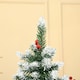 image 8 of HOMCOM 6FT Artificial Christmas Tree Xmas Indoor Decoration w/ Pinecone