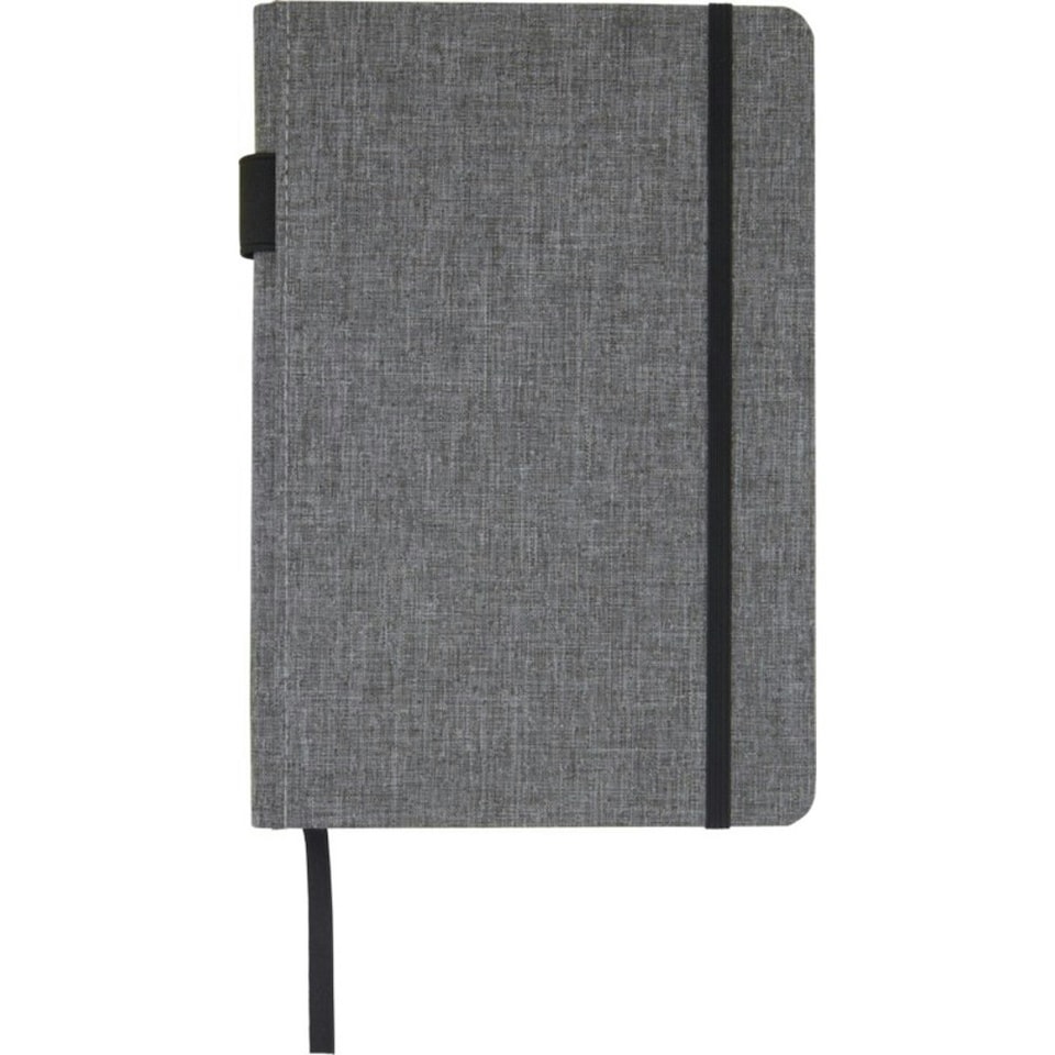 image 1 of Marksman Orin Recycled Polyester A5 Notebook - Grey Heather - A5
