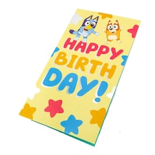 Bluey Let´s Have Fun Birthday Card - Multicoloured - One Size