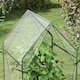 image 9 of Outsunny Tomato Greenhouse with 2 Zipped Doors, Outdoor Green House, Clear