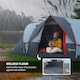 image 4 of Outsunny Outdoor  Camping Tent For 5-6 W/ Bag, Fibreglass & Steel Frame