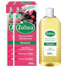 Zoflora Bouquet Disinfectant 500ml Multipack 2