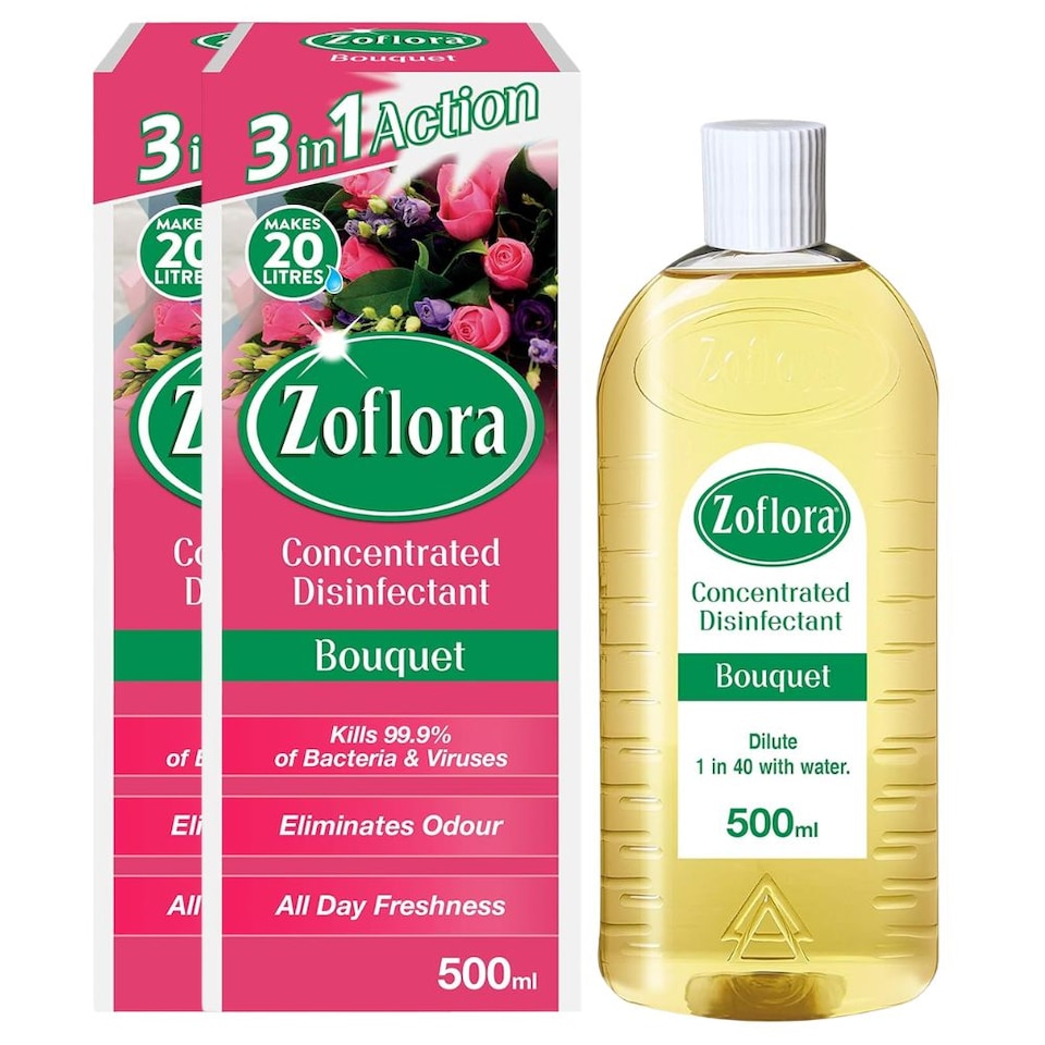Zoflora Bouquet Disinfectant 500ml Multipack 2