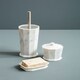 image 4 of Riviera Grey Cotton Jar