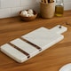 image 1 of Maison by Premier Annika White And Brown Forest Marble Paddle Board