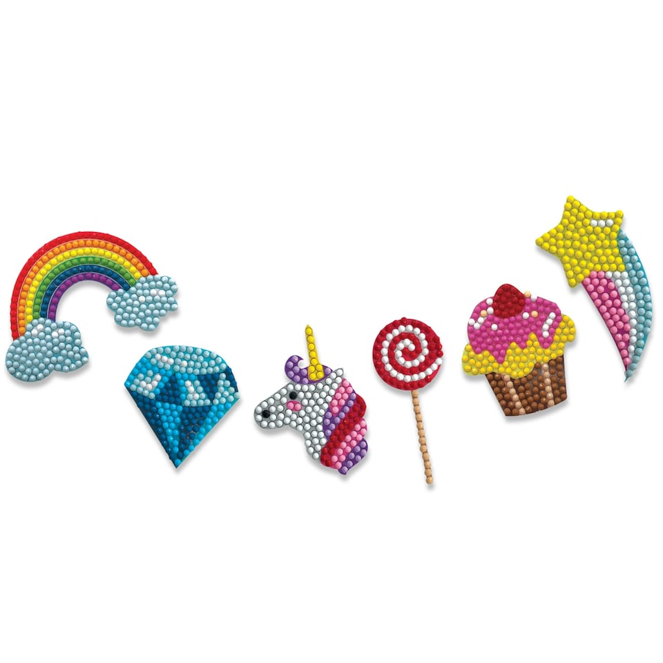 image 1 of Small World Toys Diamond Design Stickers Fantasia And Fun
