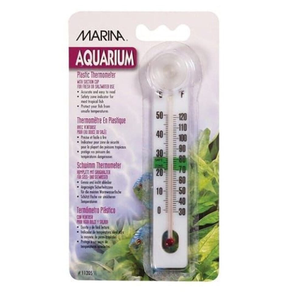 Marina Liquid Crystal Plastic Hanging Thermometer