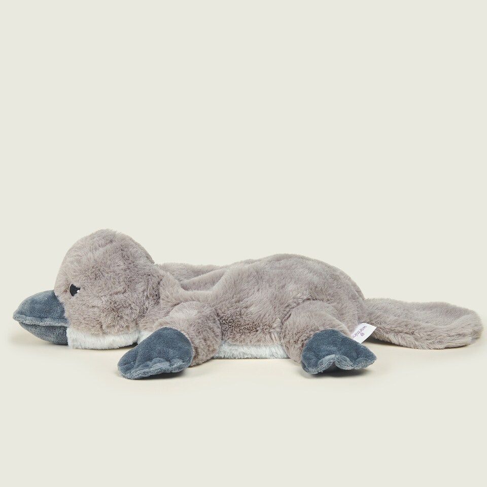 image 1 of Warmies Plush Platypus  LARGE