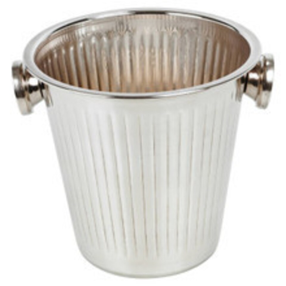 image 1 of Stainless Steel Champagne Cooler Bucket | Silver | 22 x 21 x 22 | 2