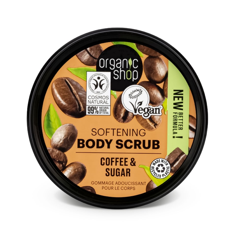 image 1 of Organic Shop Softening Body Scrub Coffee&Sugar 250ml