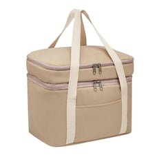 MidOcean Kecil Top Cooler Bag - Beige - 24.5cm x 30cm x 20cm Brown