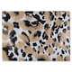 image 1 of Leopard Spots Print Glass Chopping Board | Multi