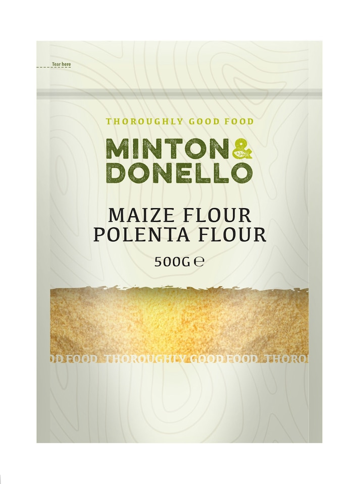 image 1 of Minton & Donello Maize Flour Polenta Flour 6 x 500g | Multi