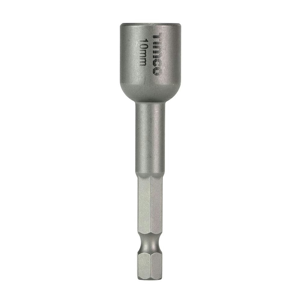 image 1 of Timco - Magnetic Socket Driver Bits - Hex (Size 10 x 65 - 15 Pieces)
