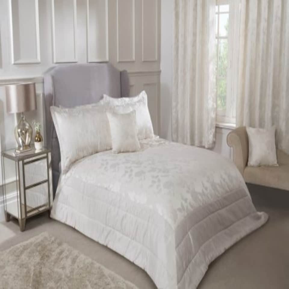 image 1 of Meadows Bedspread Cream Cream | Cream