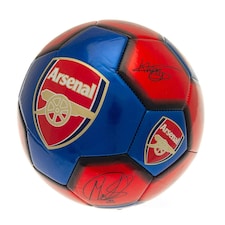 Arsenal FC Victory Through Harmony Signature Football - Navy/Red/White - 1