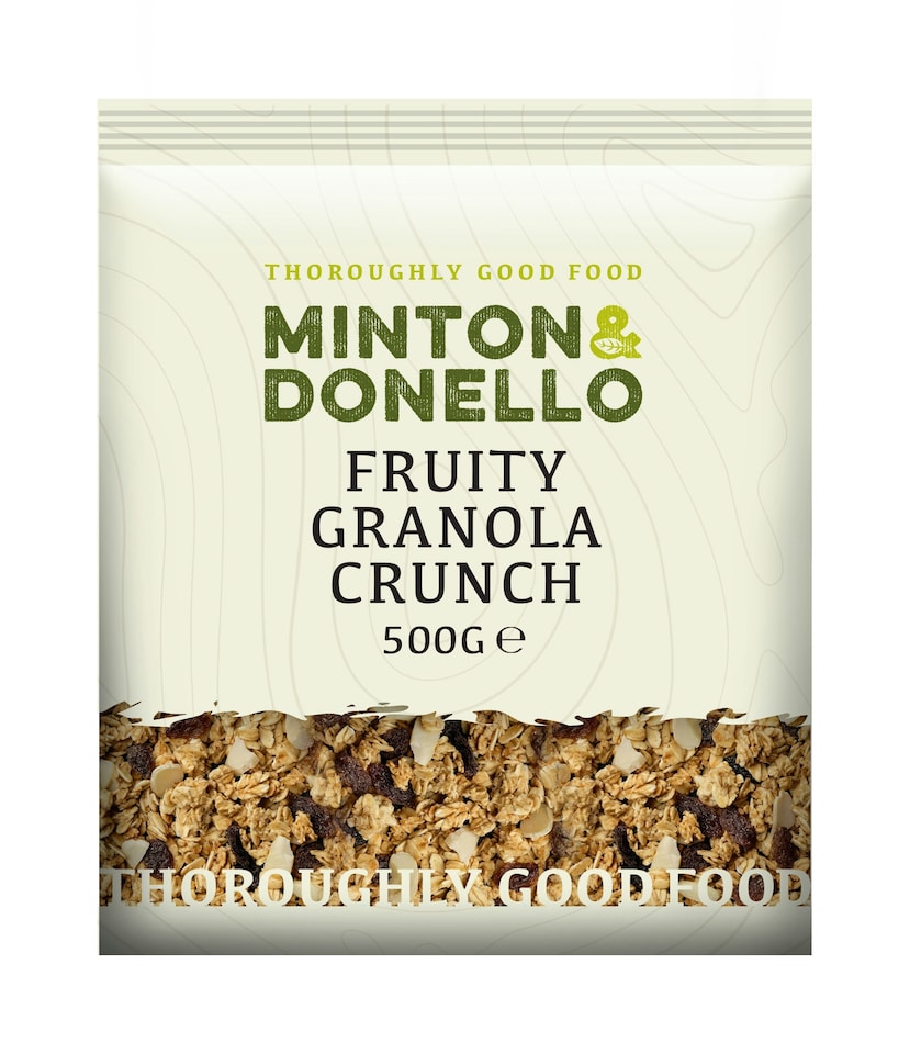 image 1 of Minton & Donello Fruity Granola Crunch 6 x 500g | Multi