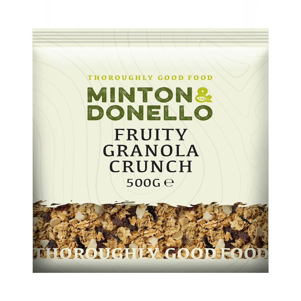 image 1 of Minton & Donello Fruity Granola Crunch 6 x 500g | Multi