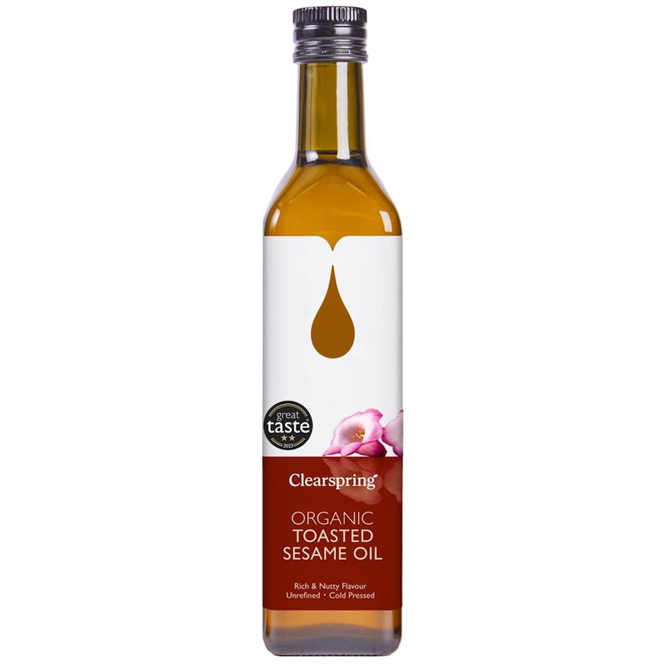Organic Toasted Sesame Oil 500ml (Clearspring) | Multi
