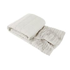 Martex Linen Throw White White