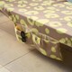 image 2 of OHS Leopard Beach Towel with Bag Quick Dry Absorbent Travel Spa | Yellow | Neon | One size