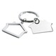 image 1 of MidOcean Sniper Metal Keyring - Silver - One Size
