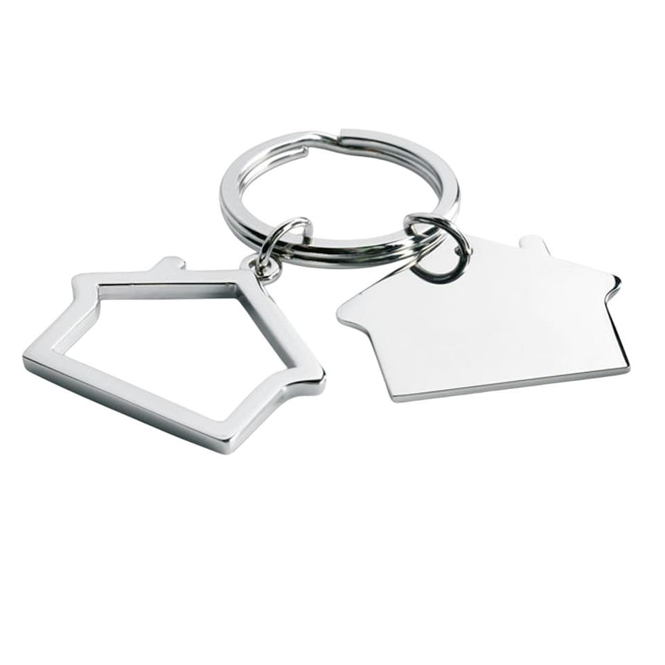 image 1 of MidOcean Sniper Metal Keyring - Silver - One Size