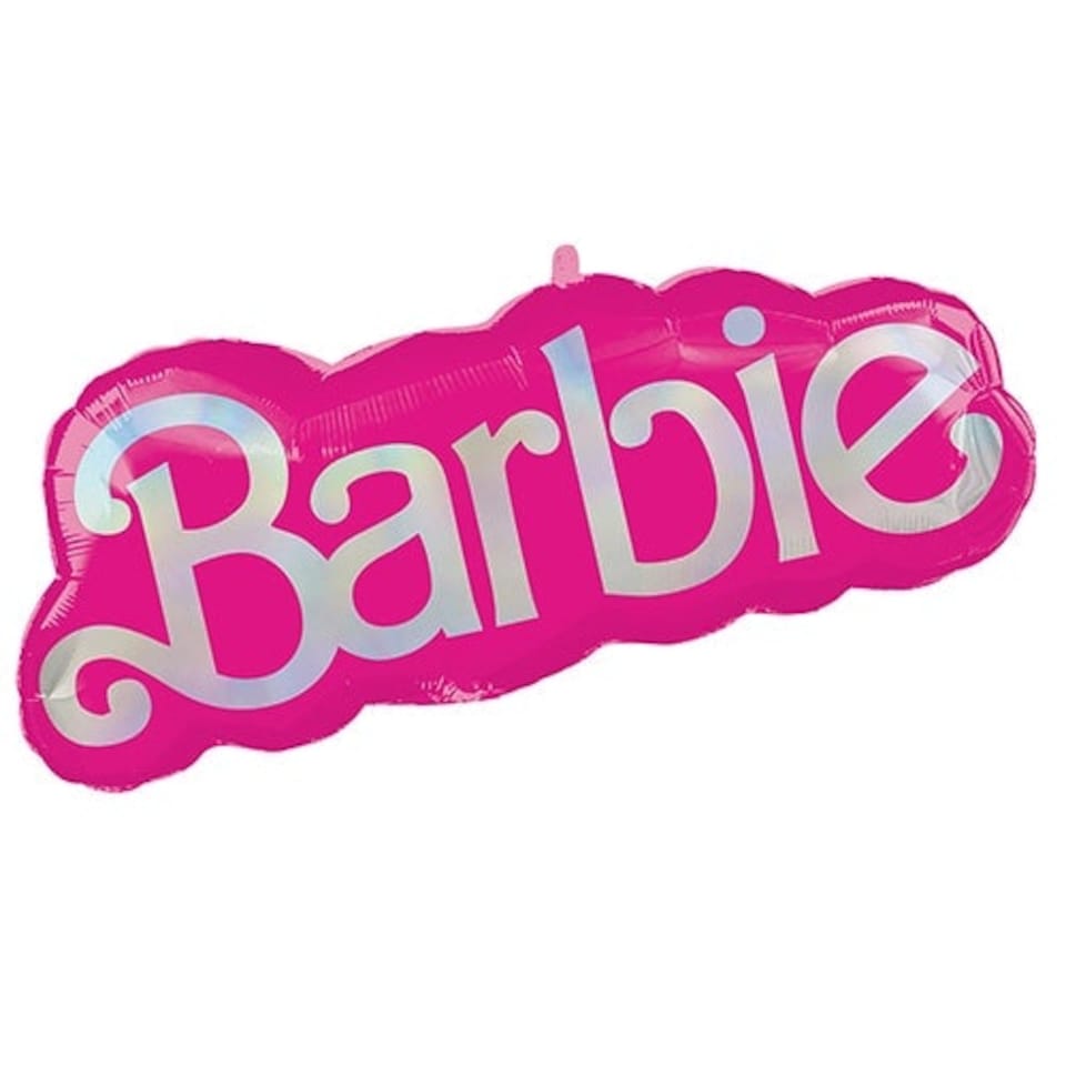 image 1 of Barbie Malibu Foil Helium Giant Balloon 81cm / 32 in