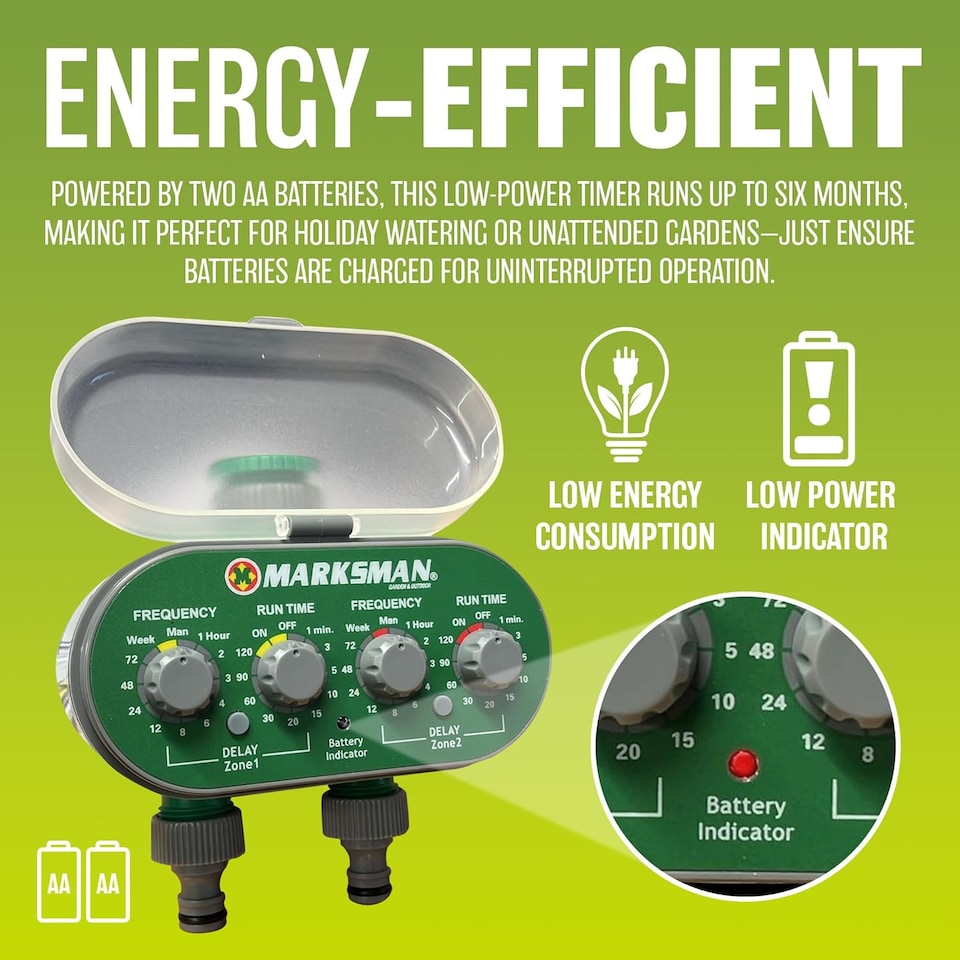 image 1 of Electronic Hose Water Timer Garden Plant Automatic Watering Irrigation