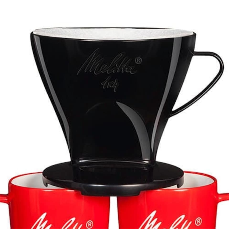 image 1 of Melitta Standard 1x Size 4 Black Filtercone