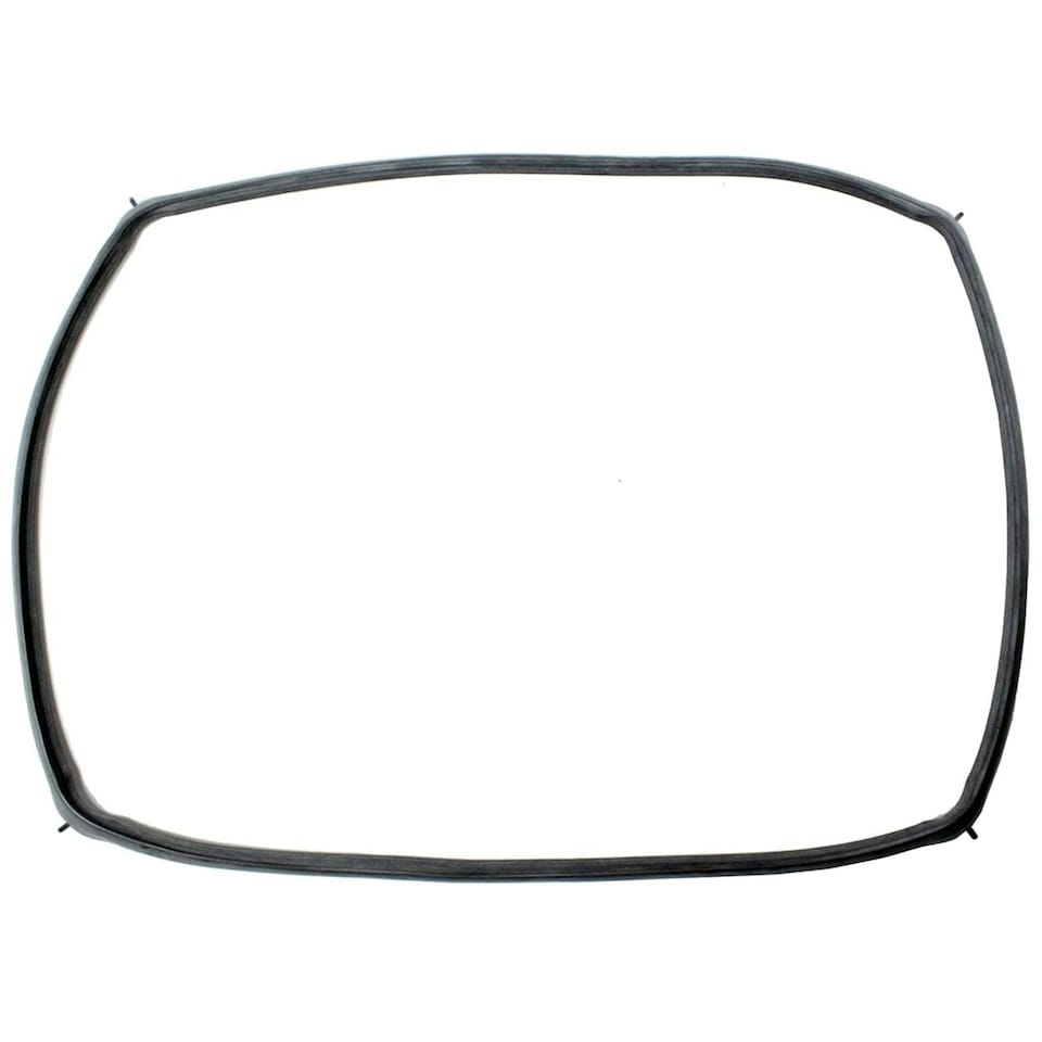 image 1 of SPARES2GO Oven Door Seal Gasket + Corner Clips compatible with Neff Cooker 480 x 350 mm