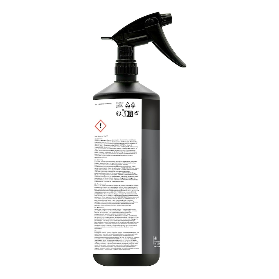 image 1 of Jenolite Trigger Spray Liquid Rust Remover - 1l