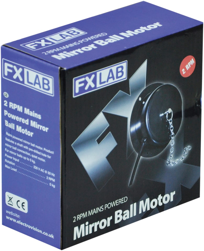 image 1 of Fxlab Mirror Ball Motor Ac 2Rpm