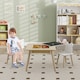 image 2 of AIYAPLAY 3-Piece Toddler Table and Chairs Set for Nursery, Playroom | Yellow
