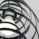 image 2 of ValueLights Contemporary Black Metal Double Ribbon Spiral Swirl Ceiling Light Pendant